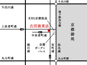 吉田装束店 地図 吉田装束店 地図